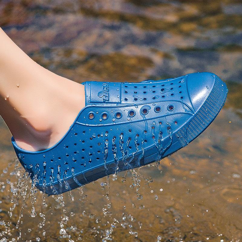 Nuovi Sandali Estivi Traspiranti alla Moda, Scarpe da Spiaggia, Scarpe da Nuoto, Scarpe Traspiranti Slip-on