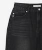 MILLO WOMEN Washed Relaxed Balloon Jeans [Denim Black]