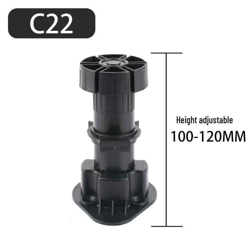 ABS Adjustable Leveling Cabinet Feet - Thickened Plastic Legs for Kitchen and Cupboard Support