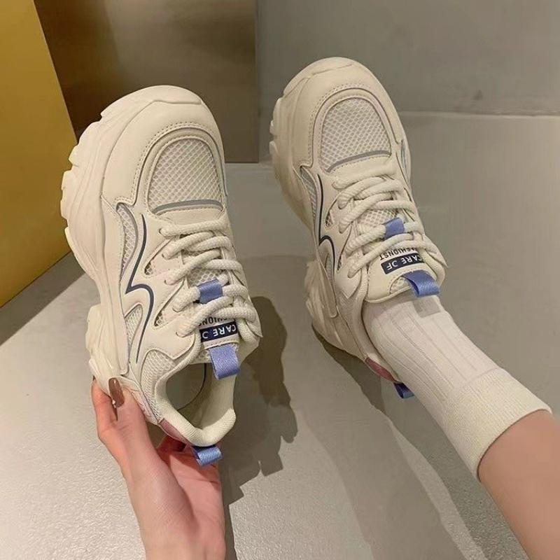 Všestranné a pohodlné sportovní boty pro ženy, zvyšující výšku a módní, Daddy Shoes