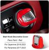 Multi-color Car Ignition Start Engine Stop Button Knob Bracket Decoration Cover For Porsche Cayenne 9YA.1 Panamera 971 2017-2023