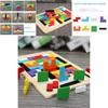 Jouets Tetris en Bois Colorés pour l'Intelligence des Jeunes Apprenants Âgés de 3 à 8 Ans