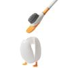 Yellow Duck Silicone Toilet Brush - Punch-Free Dead Angle Cleaner