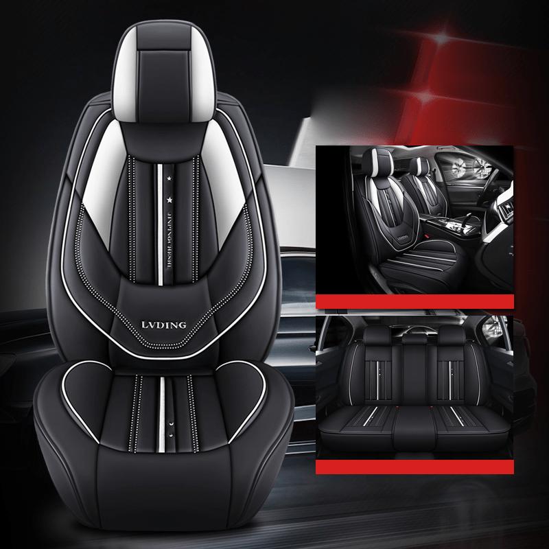 

Подушка для автомобильного сиденья Five Seats премиум-класса из искусственной кожи — всесезонная, универсальная, съемная, водонепроницаемая и легко чистящаяся, без наполнителя.