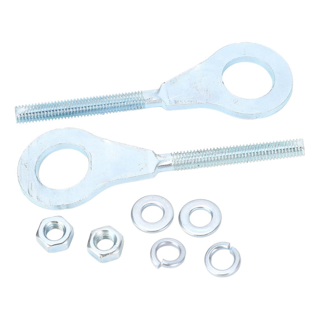 2pcs 15mm Chain Tensioner Adjuster Chain Axle Tensioner Adjuster For Mini Bike 50cc To 125cc CRF50 ATV Pit Dirt Bike