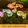 2PCS Solar-Powered LED Jellyfish Garden Lights Waterproof Outdoor Landscape Lawn Patio Lighting Switch-Controlled