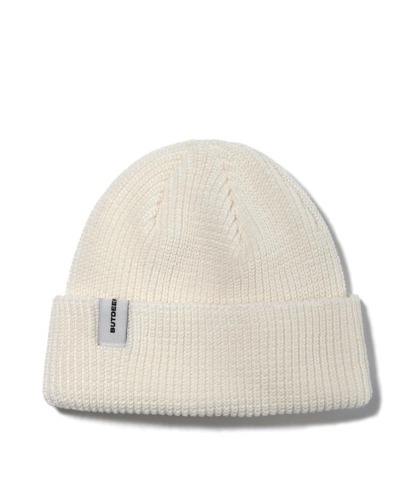 Diposwi 24 Symbol Basic Short Beanie - Ecru