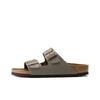 Birkenstock Arizona Unisex Dual-Strap EVA Quick-Dry Slide Sandals Gray 0151211