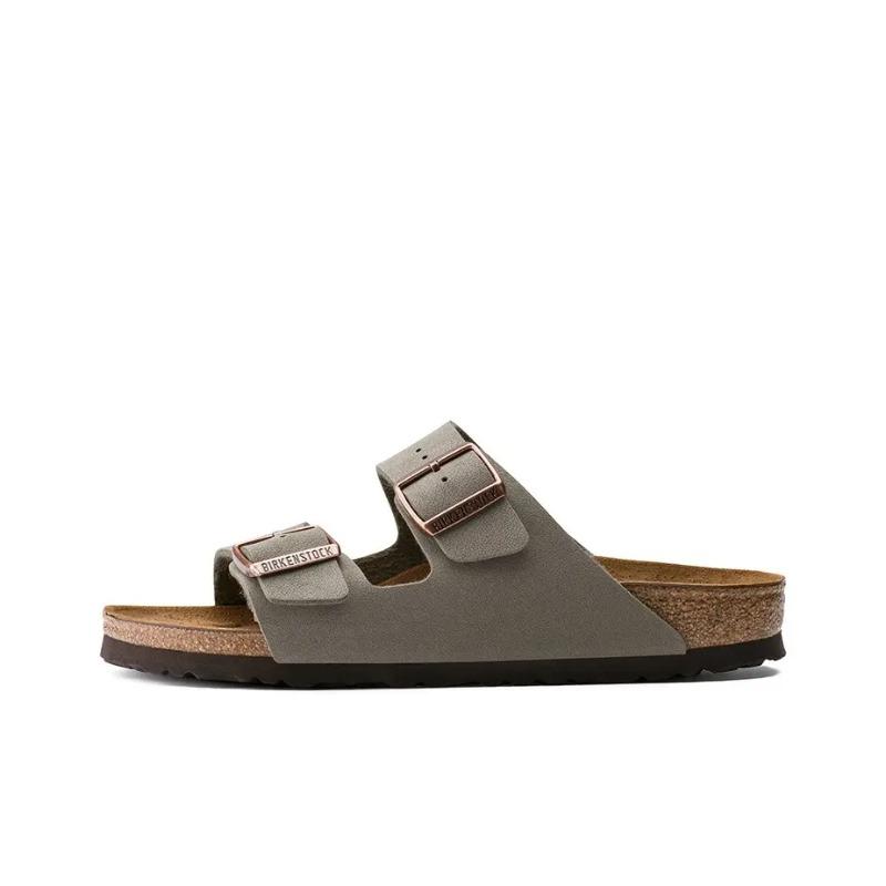 Birkenstock Arizona Unisex Dual-Strap EVA Quick-Dry Slide Sandals Gray 0151211