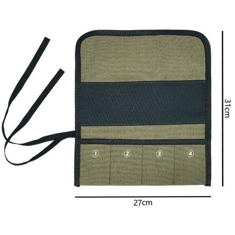 

Multiple Pocket Multi-Purpose Roll Up Tool Bag Oxford Cloth Wrench Pouch Screwdrivers Drills Storage Case Bag Hanging Tool