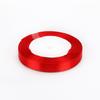 Handmade Bright Red Silk Ribbon for Wedding, Packaging, Cake Decoration, and Car Streamer.