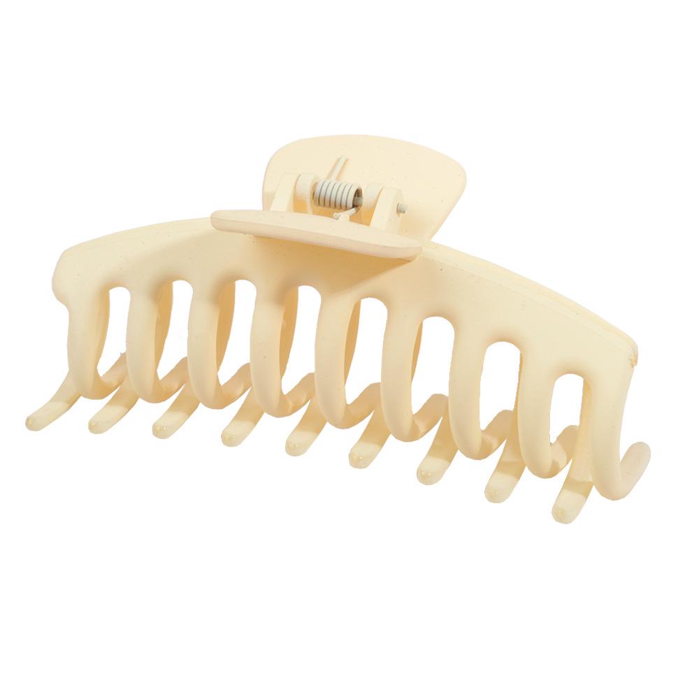 Matte Large Shark Hair Clip - Dragon Bone Updo & Ponytail Accessory