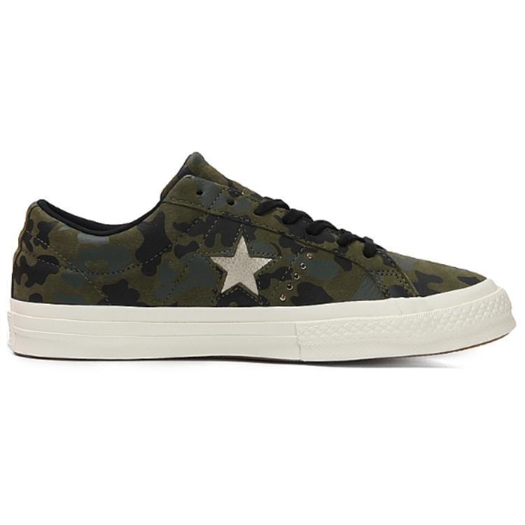 Converse One Star Green Camouflage Printing 159703C