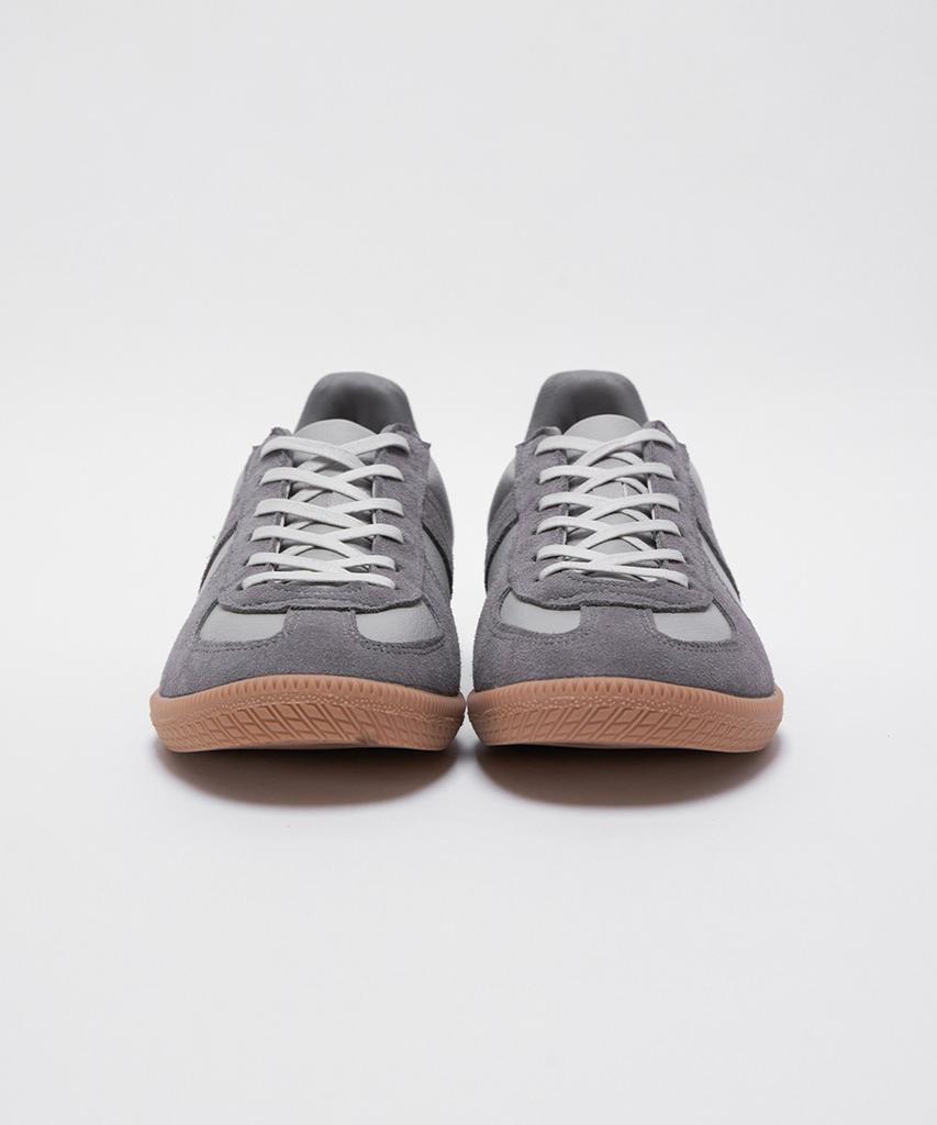 Analog Mood German Army Suede Leather Sneakers (Grey)