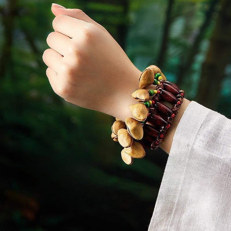 Handgefertigte Dola Muschel Handglocke Rassel Heilende Windglocke Natürliche Klangtherapie Musik Handglocken Musikalische Perkussionsinstrumente