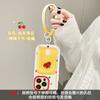 Applicable To Apple 15 Mobile Phone Case Iphone14pro Cherry Doll Card Bag Lanyard 13 All-inclusive Anti-drop 12 Niche X
