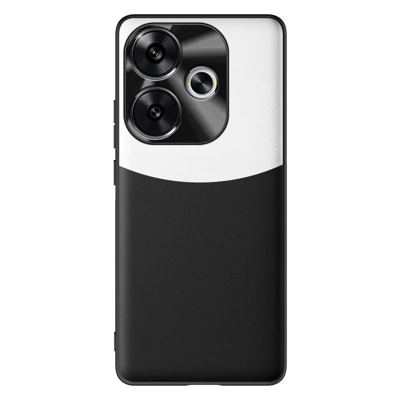 Liquid Leather Case for Redmi Turbo 3: Anti-Fall & Anti-Fouling Protection