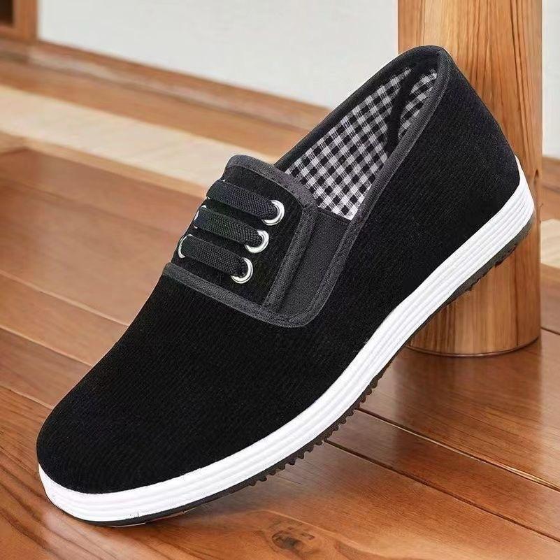 Cloth shoes with thick soles, anti-slip, spring and summer breathable new Chinese cloth shoes, classic cloth shoes