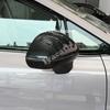 For MG 4 MG4 EV 2025 2026 ABS carbonfiber black Exterior door handle bowl cover  charge panle rearview mirror cover Accessories