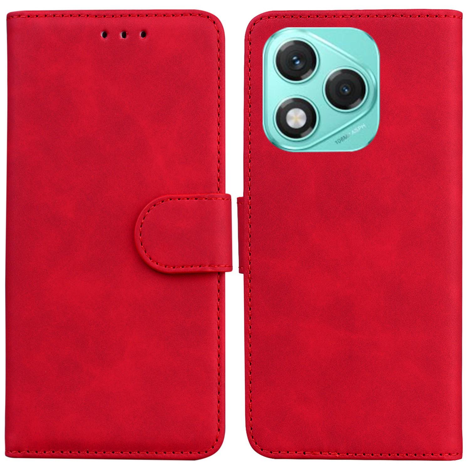 

For Honor 400 Lite 5G Case Solid Color Leather Wallet Phone Cover B