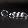 Coin Capsules: 100 Pcs 25mm Portable Case - Secure Transparent Storage Box for Coin Collectors Organizer