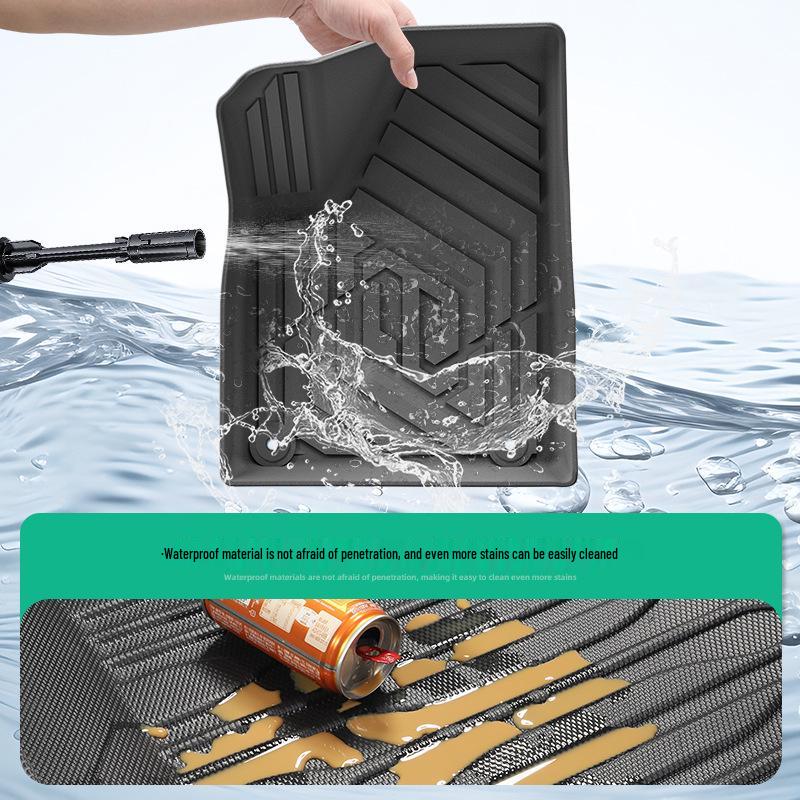 Compatible with 25 Leapmotor B10 models, eco-friendly TPE floor mats, trunk mats, and seat back mats.