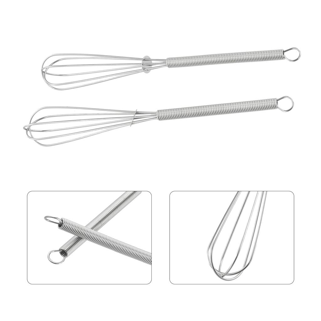 Whisks Beat 180*25mm Kitchen Convenience Rustproof Small Stainless Steel