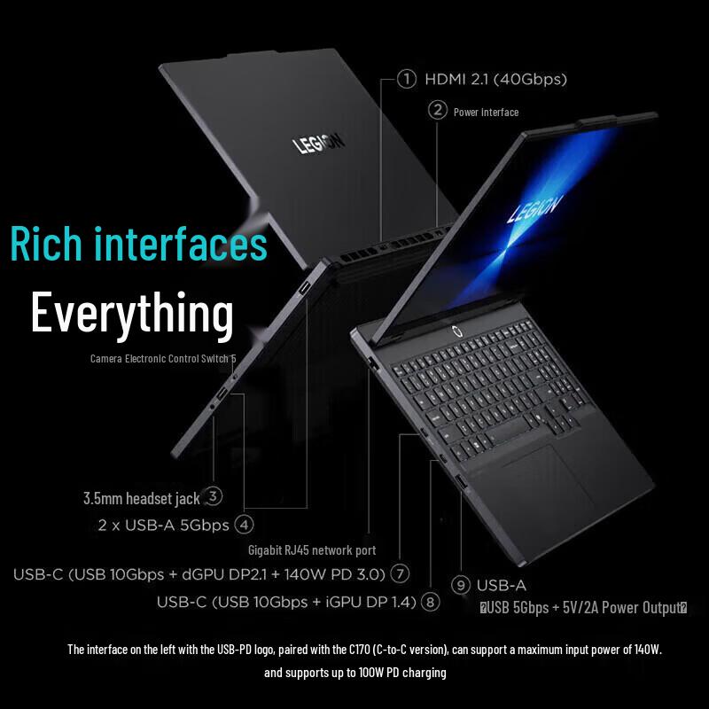 Lenovo Legion Y7000 15.3-inch Gaming Laptop (CN version)
