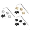 3 Pcs Guitar Lock Nut Screws Instrument Repair Tool Heavy Duty Cap Replacement with