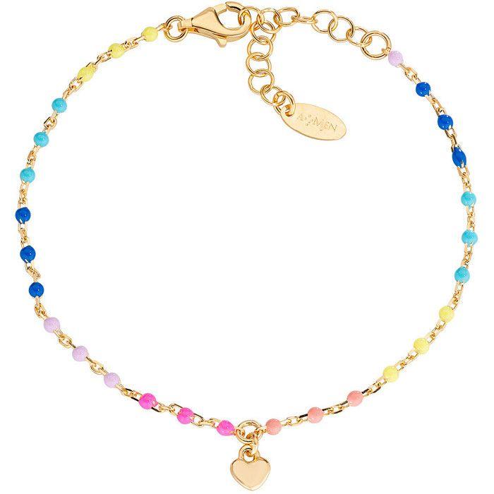 Bracelet - AMEN - BRSMCUGM3 - Argent 925 - Or jaune - Femme