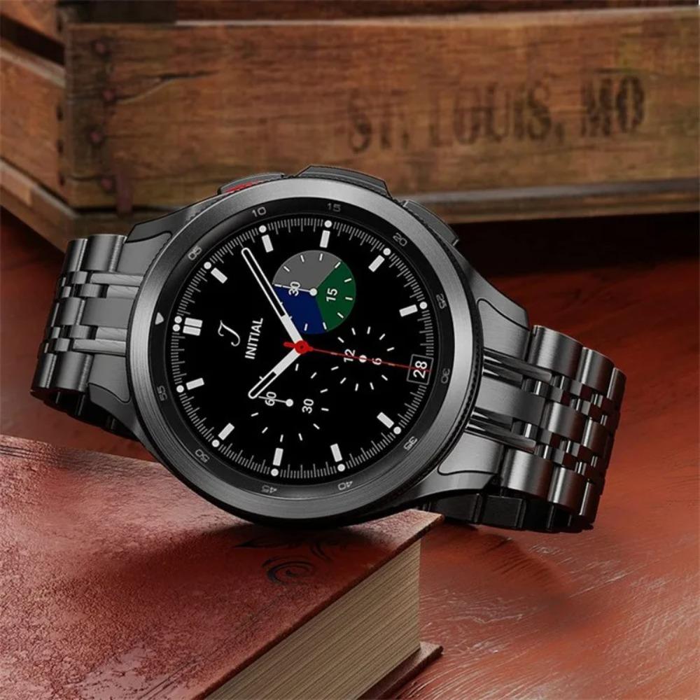 No Gaps Stainless Steel Strap for Samsung Galaxy Watch FE 7 6 5 4 44mm 40mm Luxury Band Correa GALAXY 6Classic 47/43mm 5Pro 45mm