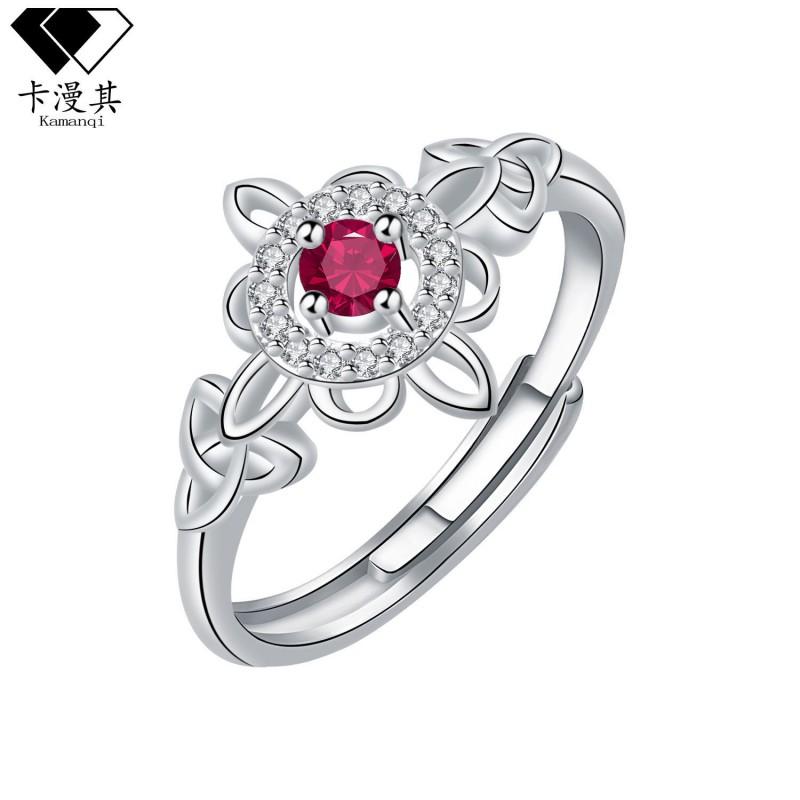 Adjustable Celtic Knot Ring Women Gold Plated Boho Minimalist Fashion Statement Jewelry