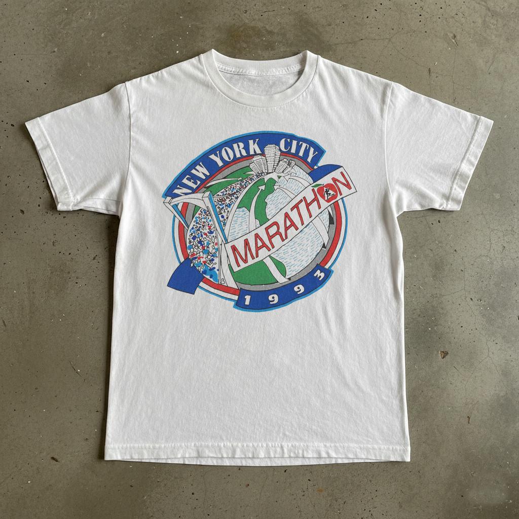 Vintage NYC Marathon Tee XL