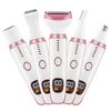4-in-1 Women's Electric Shaver with USB Charging - Eyebrow Trimmer, Hair Removal for Sideburns, Underarms, Legs, and Bikini Area
