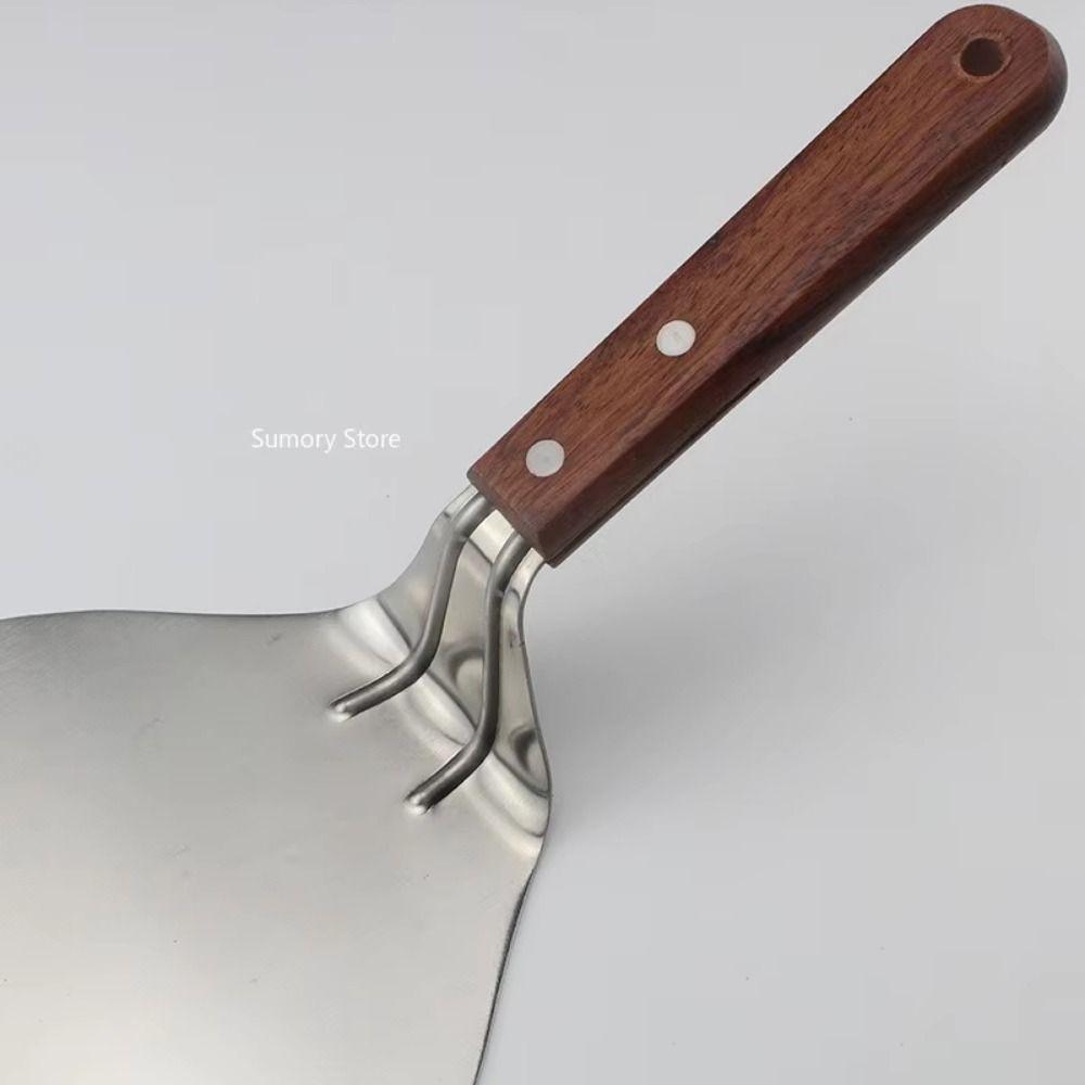 Non Stick Pizza Shovel Wooden Handle Pizza Peel Professional Pizza Paddle Kitchen Use