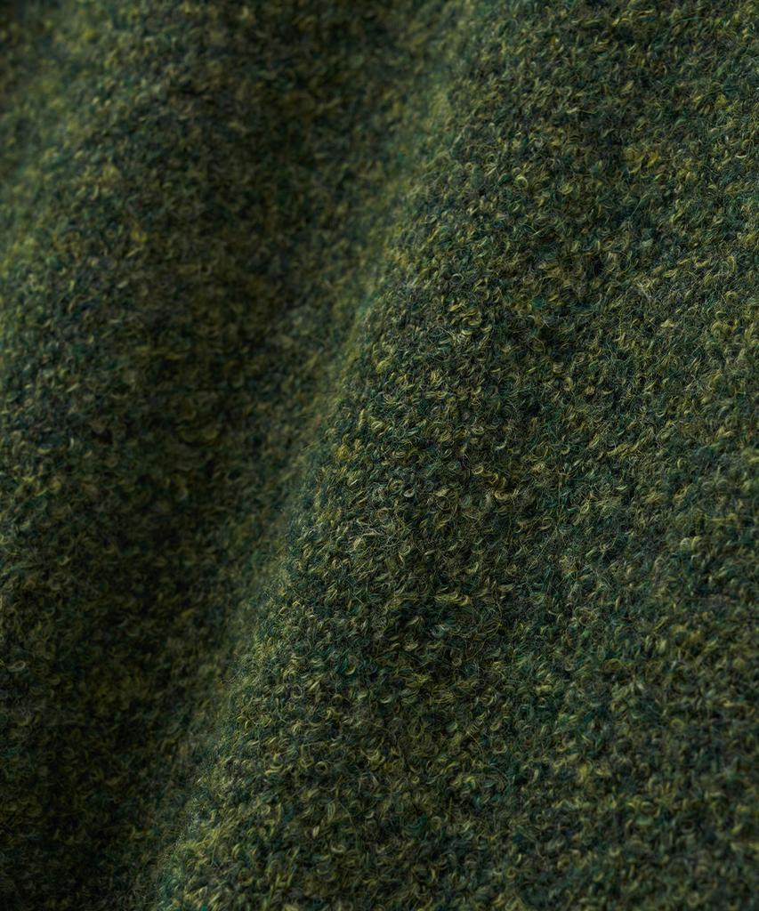 BLOND9 Soft Wool Boucle Round Knit_Green