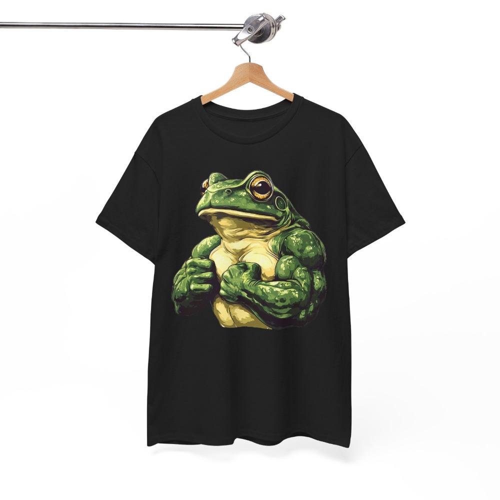 

Muscular Frog Powerlifting Weightlifting Gym Workout TShirt Woman Man Outdoors Breathable Cotton Graphic T Shirts Camisetas S