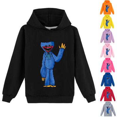 Kids 3D Hoodie Huggy Wuggy Pullover Poppy Playtime Children Sweater