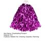 Metallic Folie Cheerleader Pompoms Cheer Poms mit Griff Cheerleading Kostümzubehör für Teamgeist