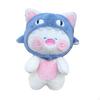 Cute Shark Cat Plush Toy, Stuffed Pillow Comfortable Cartoon Doll Animal