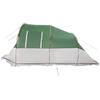 Tunnel Tent for 4 Persons Green Waterproof