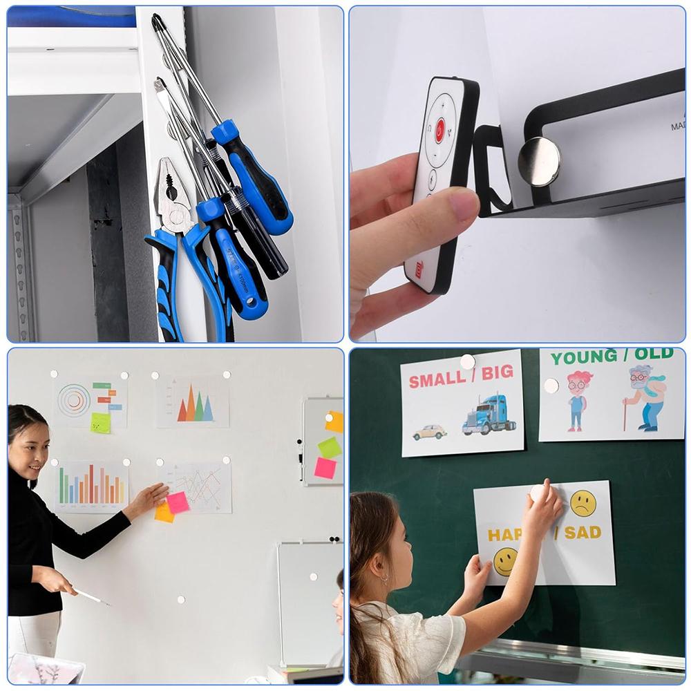 15x3mm Imans Refrigerator Magnets for DIY Office Whiteboard Workshop Suitable Tools Home Workplace