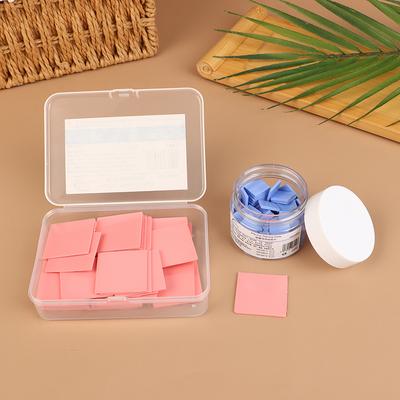 100/50PCS Thermal Insulating Silicone Sheet High Temperature Resistance Motherboard CPU IC GPU Repair Pre-cutting Mat