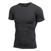 Herren PRO Fitness Schnelltrocknende Lauf-Tights T-Shirt - Hochelastisches Sportshirt 4001
