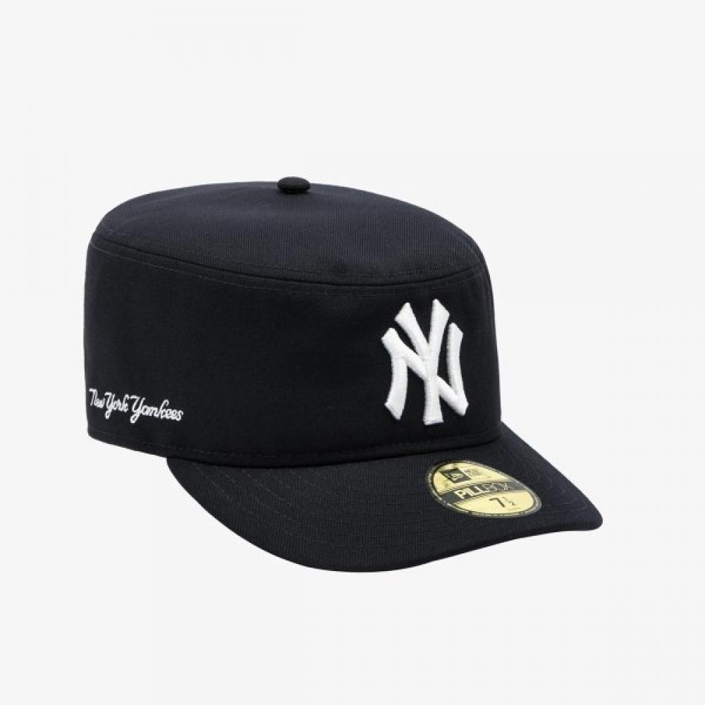 

New Era Mlb New York Yankees Изогнутый козырек Прямой крой Кепка-бокс Темно-синий 14881447 718(56.8cm)