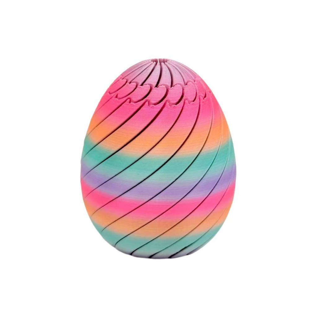 3D Printed Easter Twist Fidget Egg Toy