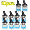 Mini Toggle Switch MT‑S101 2Pin 2Position ON OFF 3A 125VAC 6mm Panel Mount Durable for Electronics DIY Car Boat Motorcycle