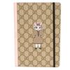 Used 9539 Yuko Higuchi Cat Print GG Large Notebook 661731 FAE9I 8584 8000 Japan Exclusive Pink Unused GG Supreme Beige