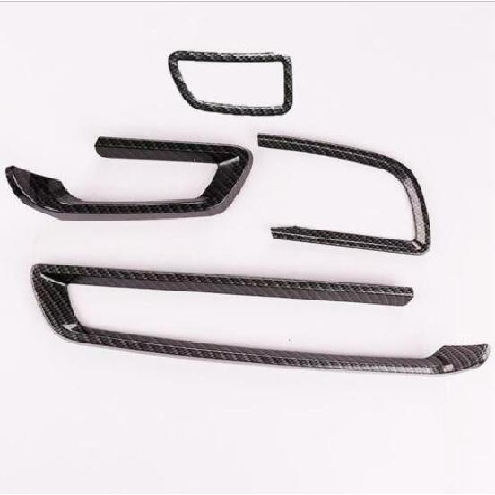 For Honda Fit Jazz 2014-2019 4PCS Front Dashboard AC Air Vent Outlet Cover Trim