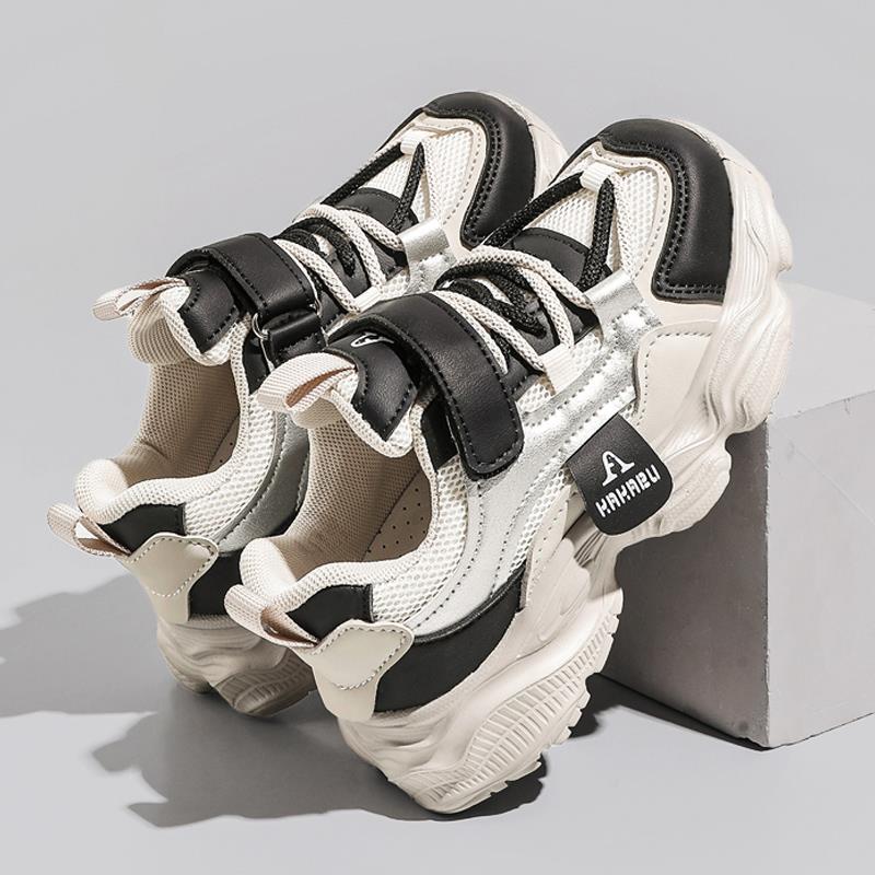 

Jinjiang children s shoes, girls shoes, new spring model, mesh breathable children s dad shoes, girls running sneakers 38Code